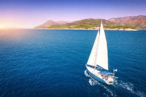 Slow Travel auf dem Wasser - Segelyacht auf der kroatischen Adria